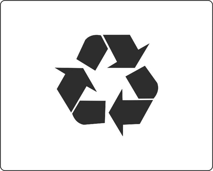 Recycling Logo Stencil – Stencil Warehouse